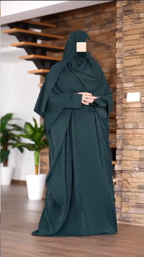 طقم(خمار+حجاب)