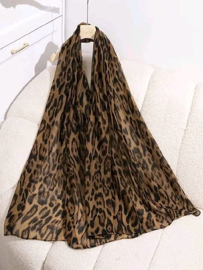 FOULARD LEOPARD